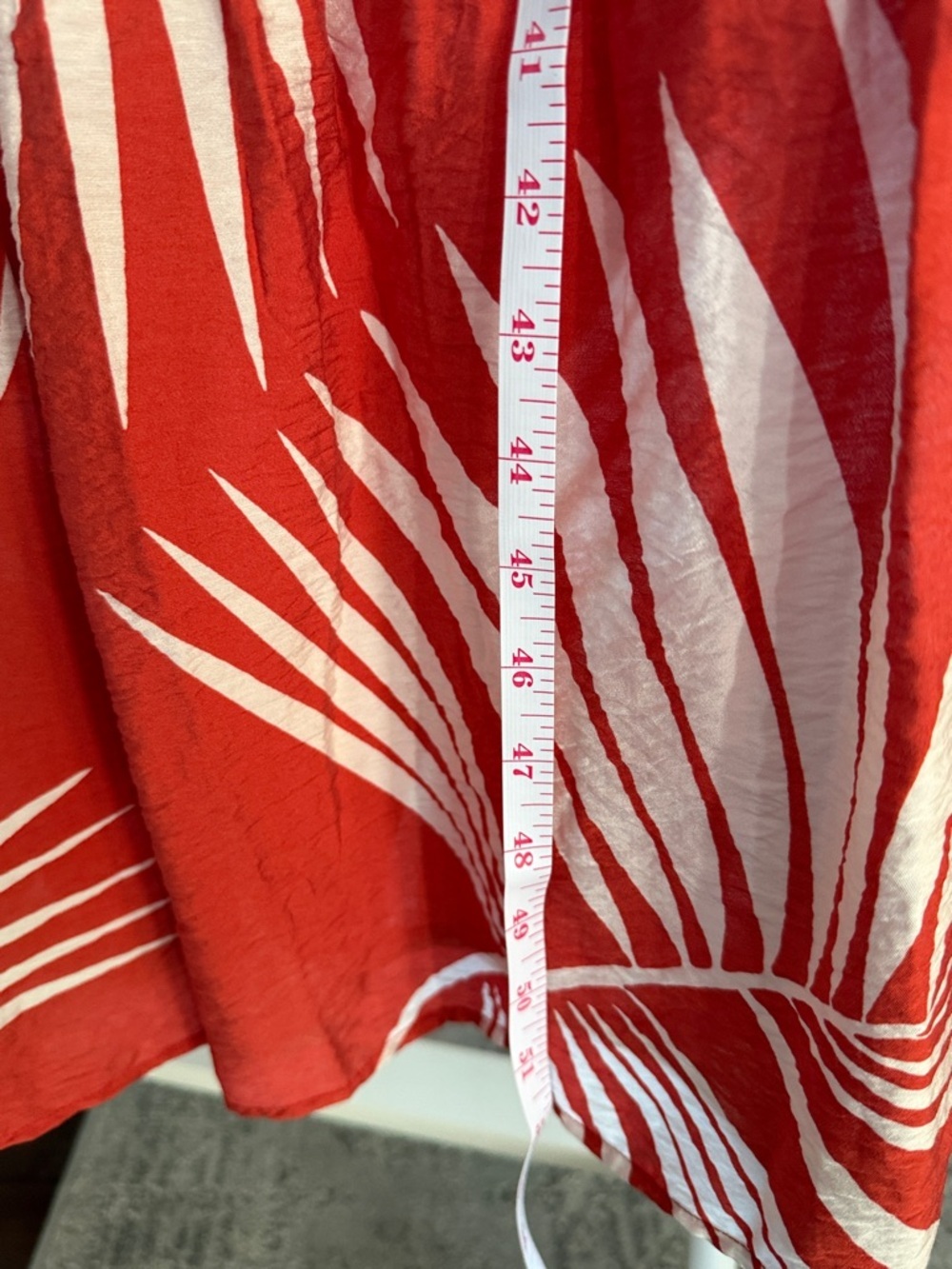 Nine West Coral Tropical Print Maxi Dress, XXL - Picture 11 of 14
